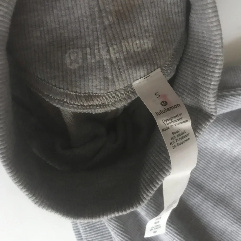 Lululemon Like New Gone for the Week Dress Modal Heathered Core Light Grey Small